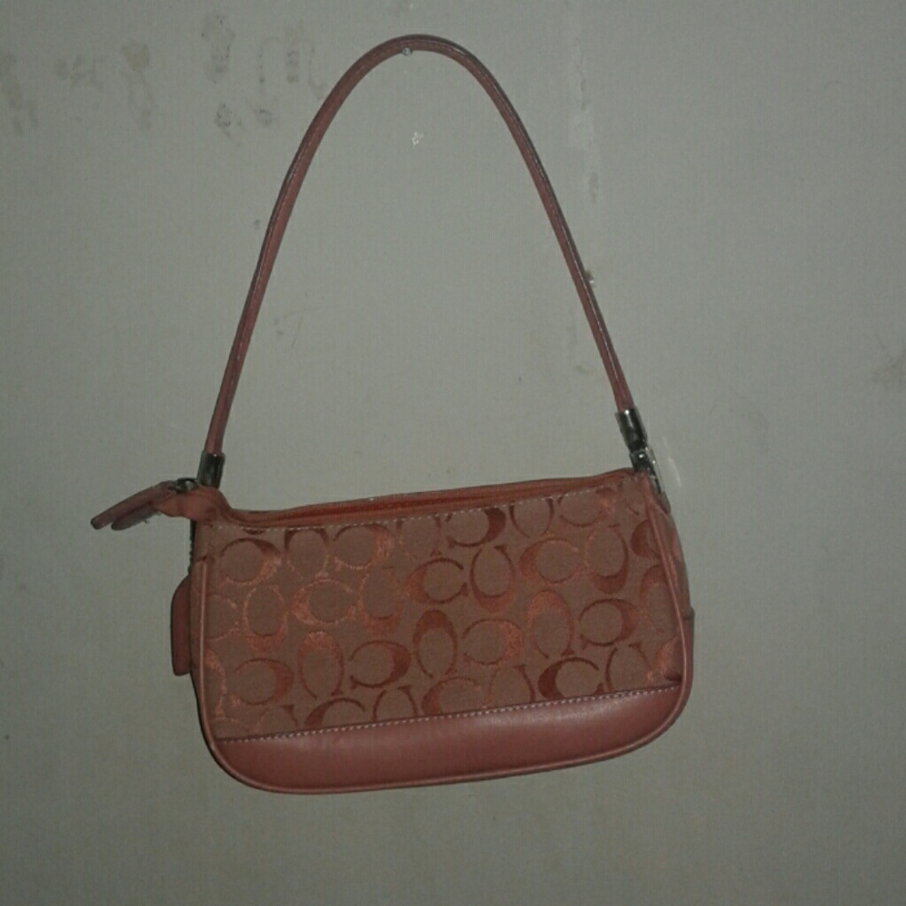 Pink Coach Purse